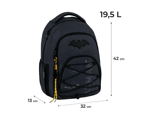 Рюкзак Kite Education teens DC Comics спинка 42 см (DC26-905M)