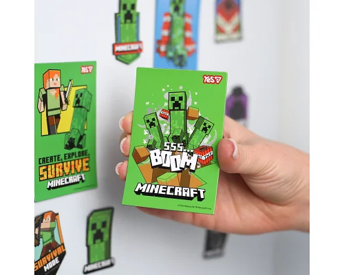 Магниты Yes Minecraft 6х9 см 2 шт 1 (708552)