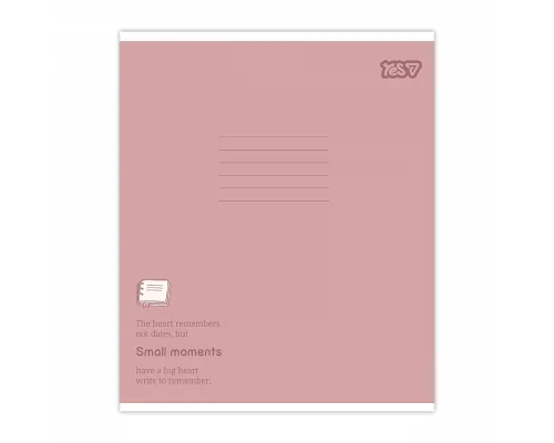 Зошит шкільний Yes Small moments А5 12 аркушів лінія (768686)