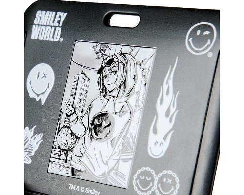 Бейдж горизонтальний Yes Smiley World на стрічці слайдер (940424)