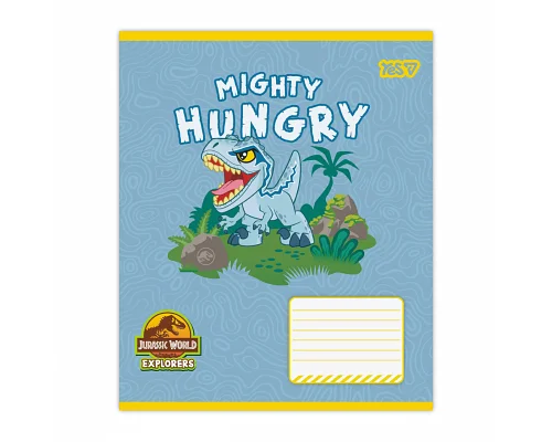 Зошит шкільний Yes Jurassic World Dino А5 12 аркушів клітинка (768711)