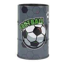 Стакан-підставка бочка Yes Football  металевий (708791)