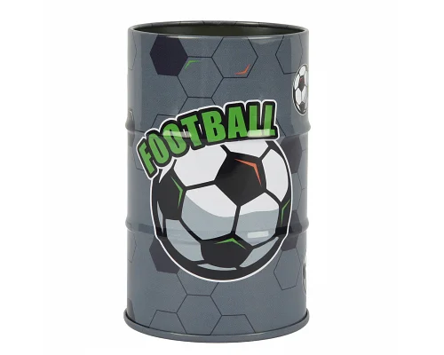 Стакан-підставка бочка Yes Football  металевий (708791)