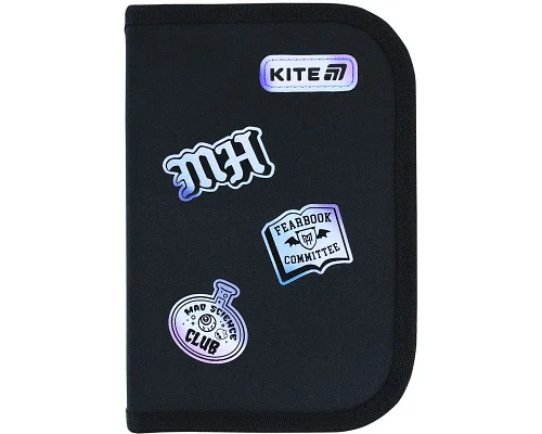 Пенал без наповнення Kite Monster High, 1 відділення, 2 відвороти (MH26-622)