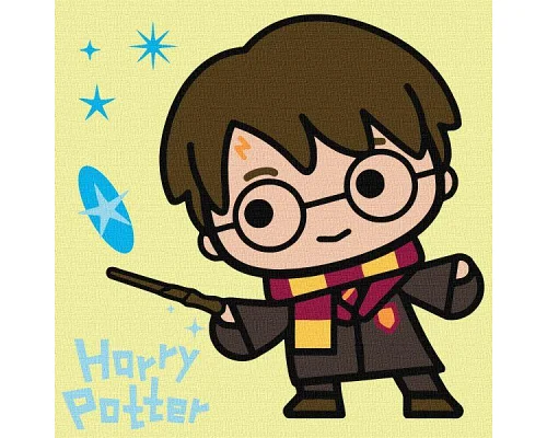 Картина за номерами Harry Potter: Чари під зірками Warner Bros 25х25 Ідейка (KHO1365)