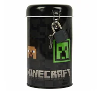Скарбничка кругла Yes Minecraft Heroes металева 13 х 7,6 см (708577)