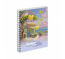 Зошит для записів Yes Refined Sea одинарна спіраль А5/80 аркушів (152318)
