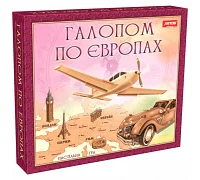 Гра настільна розвиваюча пізнавальна Галопом Європа ARTOS Games (0840)