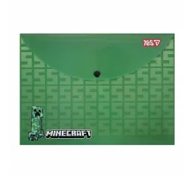 Папка-конверт Yes А4 на кнопці Minecraft Creeper (492336)