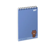 Зошит для записів Yes Line Frinds Best Friends одинарна спіраль А6/80 аркушів (152465)