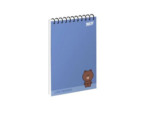 Тетрадь для записей Yes Line Frinds Best Friends одинарная спираль А6/80 листов (152465)