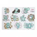 Підкладка для столу пластикова Yes Pusheen цифри 42*29 см (492060)