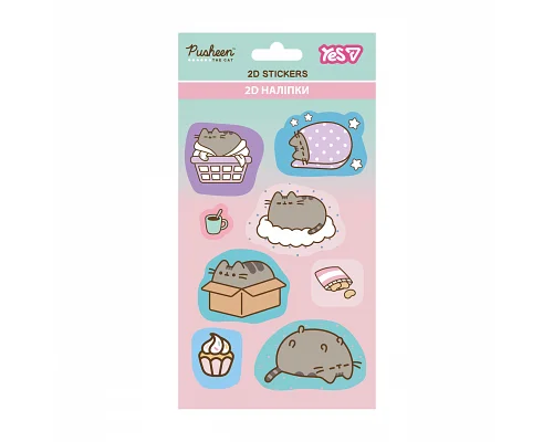 Набір наліпок 2D Yes Pusheen Snacks (708842)