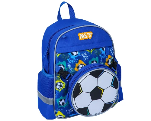 Рюкзак дитячий дошкільний Yes Ball K-44XS (550471) для хлопчика