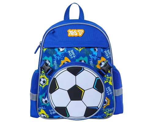 Рюкзак дитячий дошкільний Yes Ball K-44XS (550471) для хлопчика