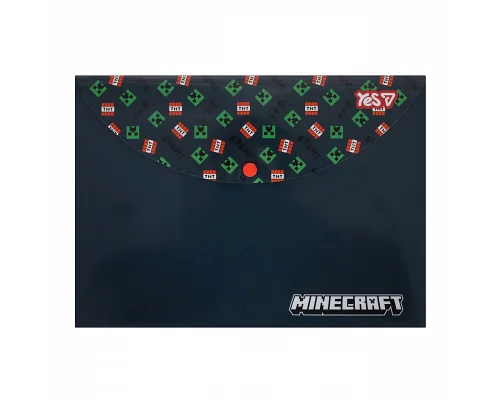 Папка-конверт Yes А4 на кнопці Minecraft TNT (492335)