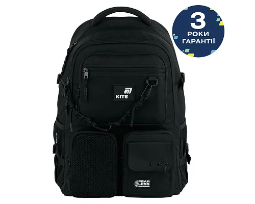 Рюкзак Kite Education teens Fear Less спинка 49 см (K26-1018XL-1)