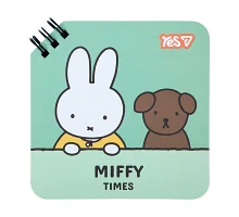 Блокнот Yes Miffy Bear 110x110 80 листов линия (152251)