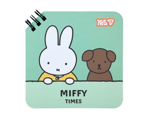 Блокнот Yes Miffy Bear 110x110 80 аркушів лінія (152251)