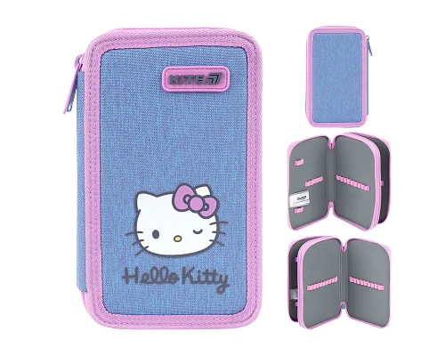 Пенал без наповнення Kite Hello Kitty, 2 відділення (HK26-623)