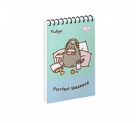 Тетрадь для записей Yes Pusheen Sweet Day одинарная спираль А6/80 листов (152462)