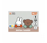 Краски гуашевые Yes Miffy 6 цветов 20 мл (230444)