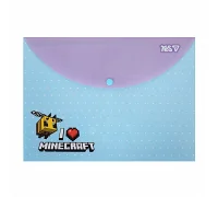 Папка-конверт Yes А4 на кнопці Minecraft.Spring (492337)