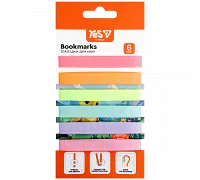 Закладки для книг Yes Orange Line 6 шт пастельні кольори (708849)