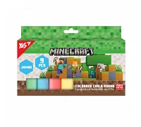 Крейда кольорова Yes Minecraft JUMBO 9 штук (400561)
