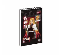 Тетрадь для записей Yes Demon Slayer одинарная спираль А6/80 листов (152328)