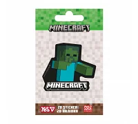 Наклейка 2D Yes Minecraft Zombie (708597)