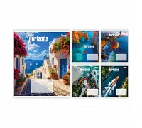 Зошит шкільний 1Вересня Vivid horizons А5 24 аркушів клітинка 1 Вересня (768988)