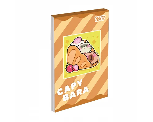 Блокнот Yes Capy Bakery А7 48 аркушів клітинка (152579)