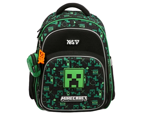 Рюкзак шкільний напівкаркасний Yes Minecraft TNT S-91M для хлопця 38 см (550252)