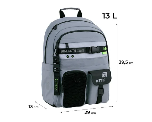 Рюкзак шкільний Kite Education Urban спинка 39,5 см (K26-584M-3)
