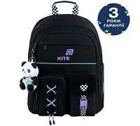 Рюкзак шкільний Kite Education Panda Love спинка 39,5 см (K26-584M-2)