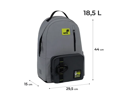 Рюкзак Kite Education teens No One Cares спинка 44 см (K26-949L-2)
