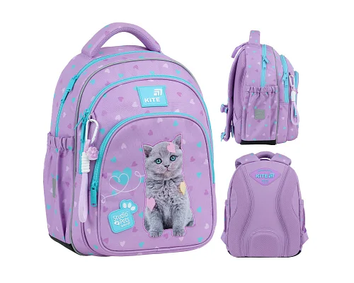 Рюкзак шкільний Kite Education Studio Pets спинка 37 см (SP26-763S)