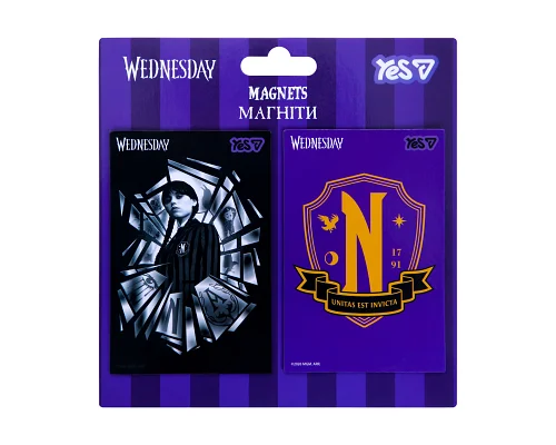 Магніти Yes Wednesday 6х9 см 2 шт (708811)