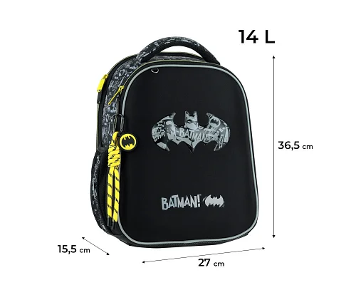 Рюкзак шкільний каркасний Kite Education DC Comics спинка 36 см (DC26-555S)