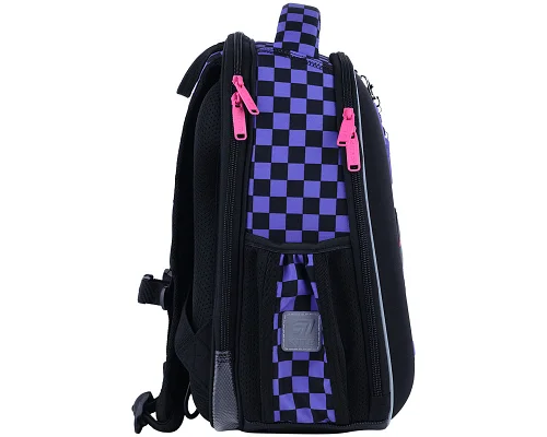 Рюкзак шкільний каркасний Kite Education Kuromi спинка 36 см (HK26-555S-3)