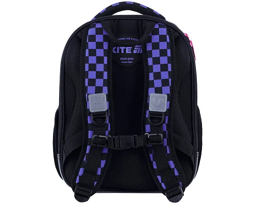 Рюкзак шкільний каркасний Kite Education Kuromi спинка 36 см (HK26-555S-3)