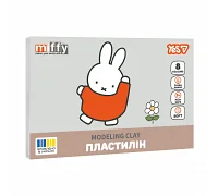 Пластилін Yes Miffy 8 кольорів 160 г (540717)