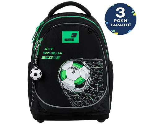 Рюкзак шкільний Kite Education Football спинка 36 см (K26-724S-3)