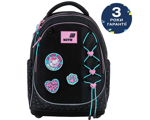 Рюкзак шкільний Kite Education Pretty Kitty спинка 36 см (K26-724S-1)