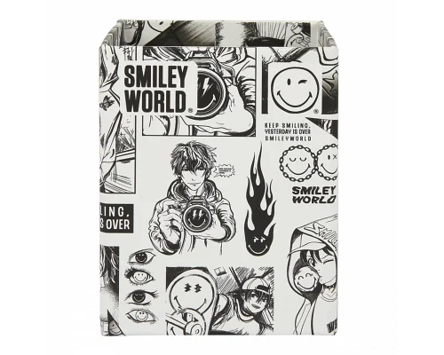 Стакан для письмового приладдя Yes Smiley World картон (708868)