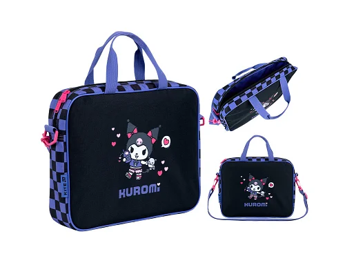 Шкільна текстильна сумка Kite Kuromi (HK26-589-1)