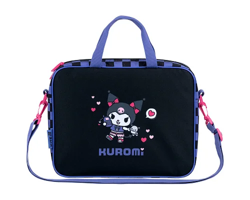 Шкільна текстильна сумка Kite Kuromi (HK26-589-1)