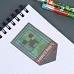 Наклейка 2D Yes Minecraft Boom (708512)