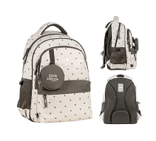 Рюкзак шкільний шкільний GoPack Education Beige Polka Dots спинка 41 см (GO26-182M-3)